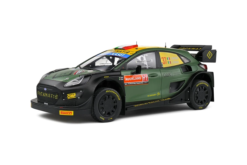 Solido 1:18 Ford Puma RALLY1 Hybrid Black #7 BERTELLI/SCATTOLIN Rally New ZE