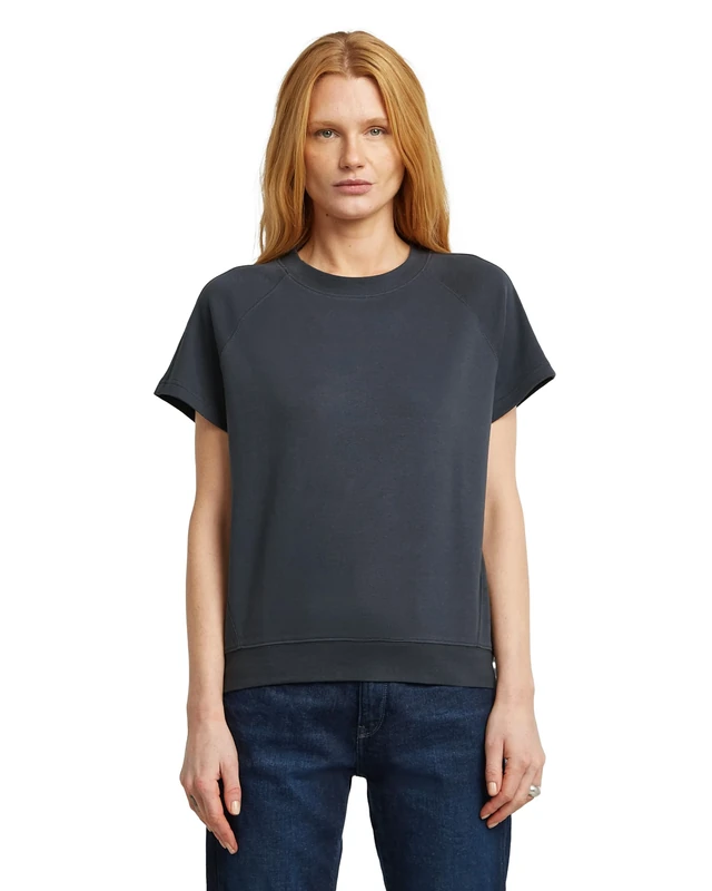 G-STAR 8719965012981 Raglan Top, Blue (India Ink D24512-d976-h392), L - Image 1