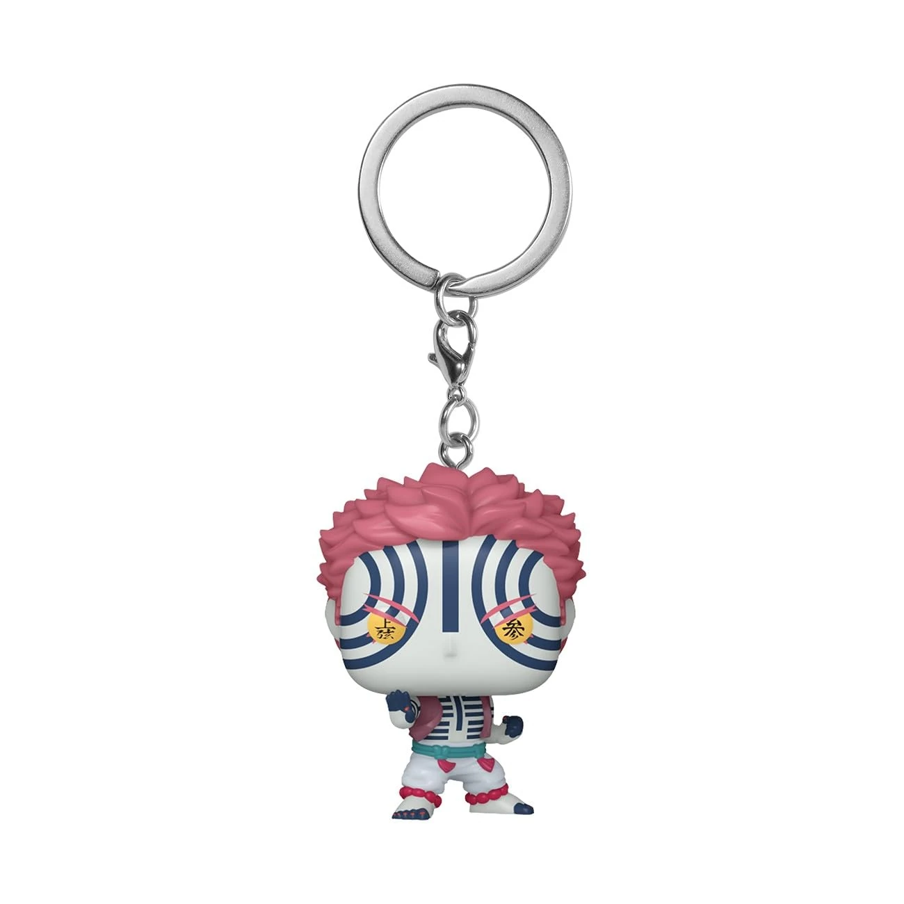 Funko Pop! Keychain: Demon Slayer - Akaza Novelty Keyring - Collectable Mini Figure - Stocking Filler - Gift Idea - Official Merchandise - Anime Fans - Backpack Decor