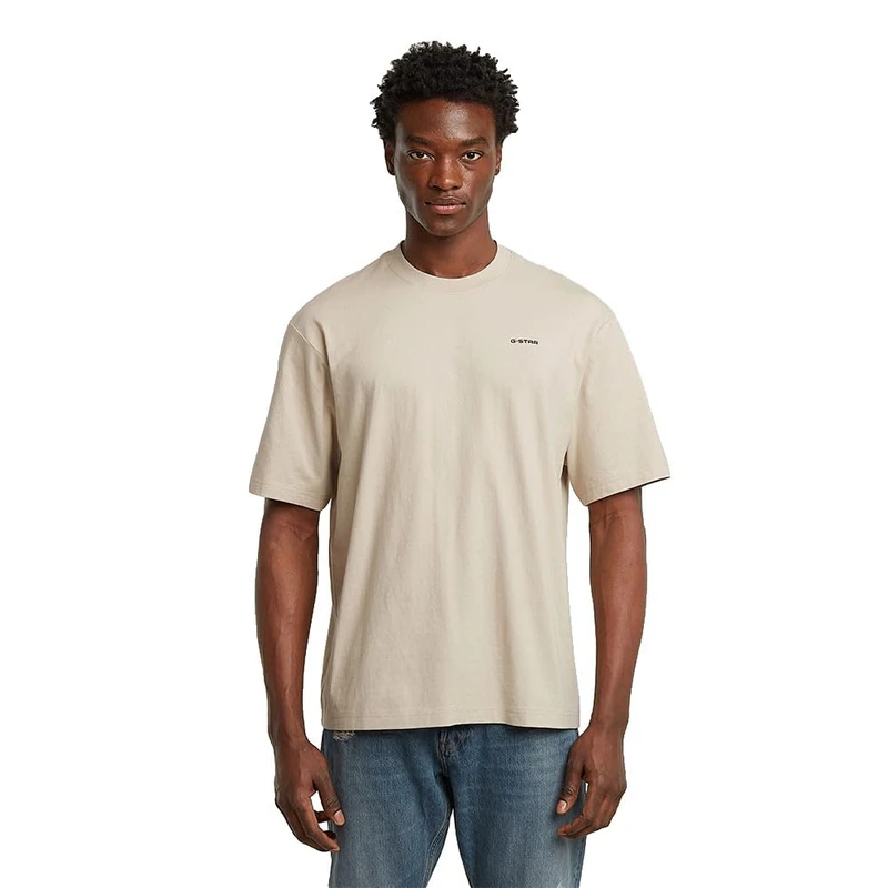 G-STAR 8719965012981 Boxy Base R T, Beige (Dk Brick D26817-d593-1214), XL