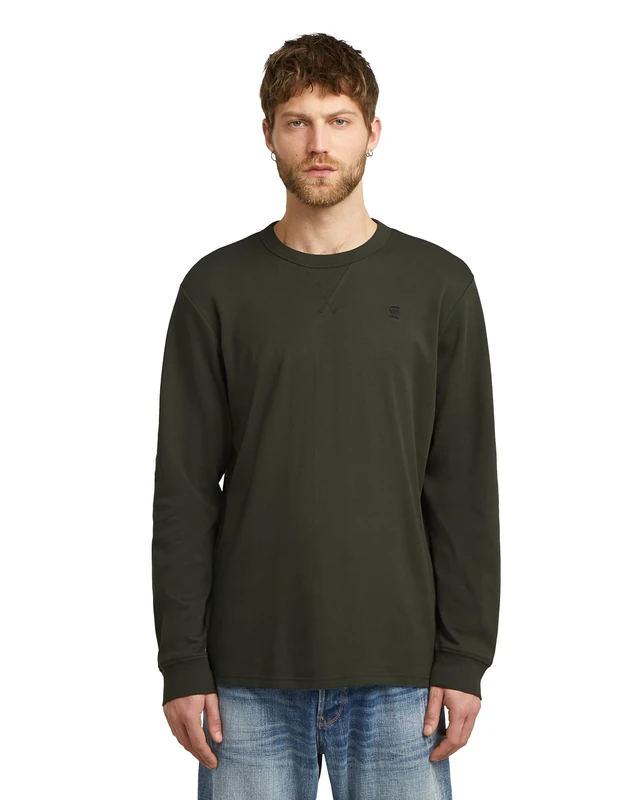G-STAR Nifous T-Shirt, Grey (Asfalt D25076-d976-995), M - Image 1