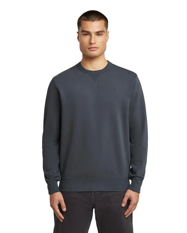 G-STAR 8719965012981 Nifous Sweater, Blue (India Ink D25121-d566-h392), L