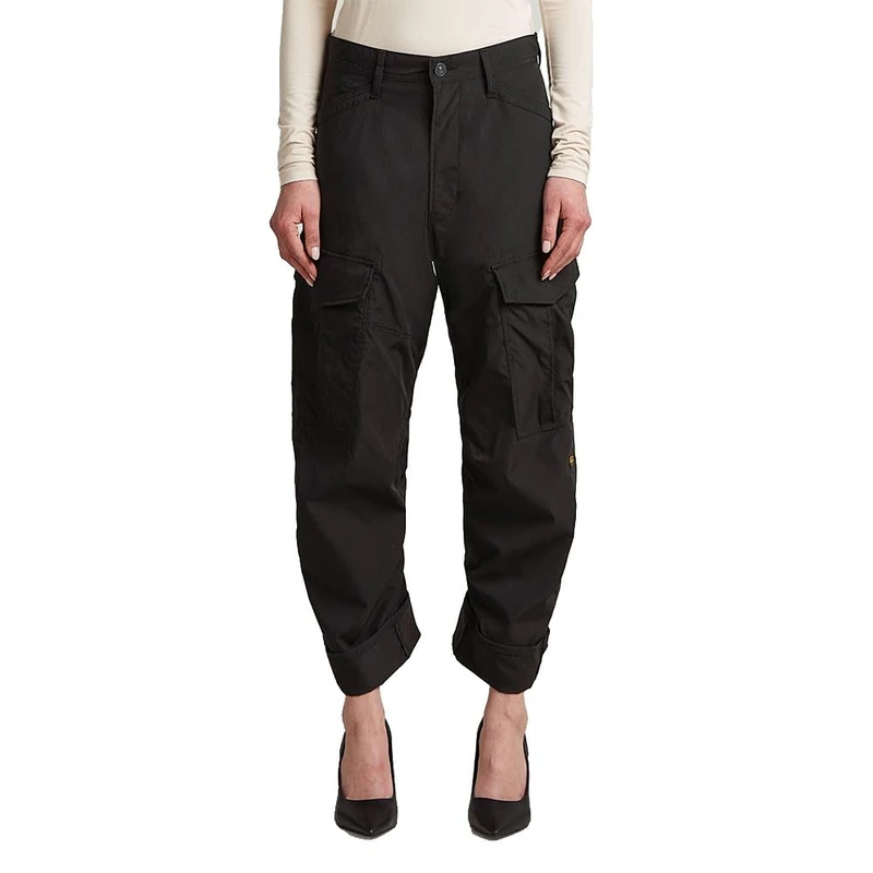 G-STAR 8719965012981 Cargo 3D Boyfriend Pants Wmn, Black (Dk Black D27022-d909-6484), 25 W