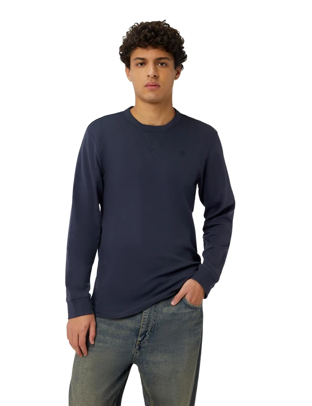 G-STAR Nifous T-Shirt, Blue (India Ink D25076-d976-h392), XXL - Image 1