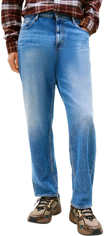 Tommy Jeans Men’s Sonny Tapered Fit Jeans, Blue (Denim Medium), 34W/32L