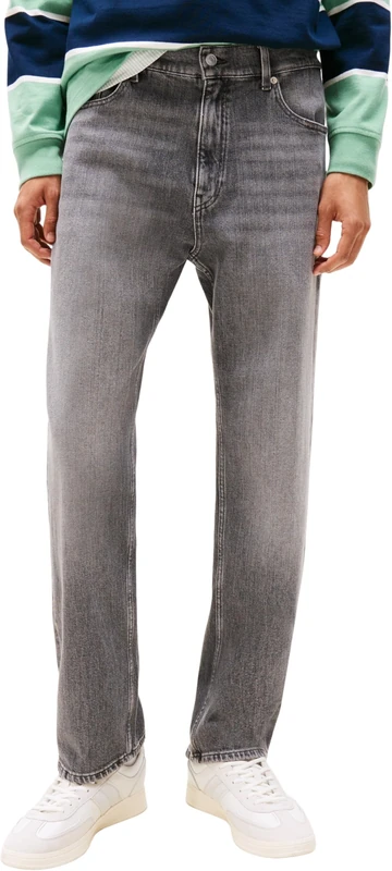 Tommy Jeans Mens Sonny Rglr Tprd Bi0177 Dm0dm22449 Tapered, Denim (Denim Grey), 32W / 32L UK
