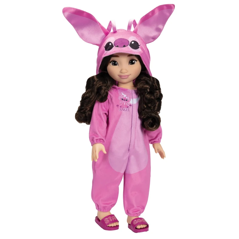 Disney ILY 4ever Angel 45cm / 18" Doll With Blonde Hair. Includes Angel Inspired Pink Onesie, Pink Slides And Sleepover Toothbrush for girls aged 6+