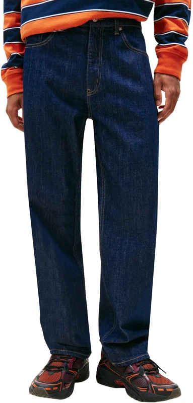 Tommy Jeans Men’s Sonny Tapered Fit Jeans, Blue (Denim Dark), 32W/30L