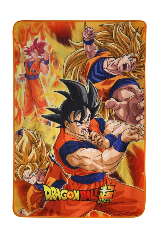 SD TOYS Blanket 100 x 150 cm Battle of Gods Goku States Dragon Ball Super - Image 1