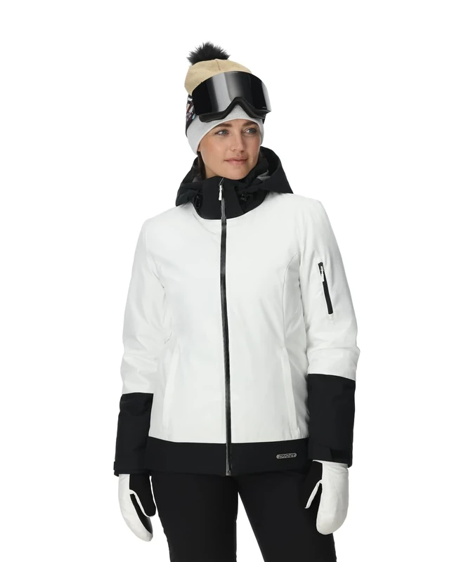 Spyder MYSTIC JACKET, Women's, WHITE, L