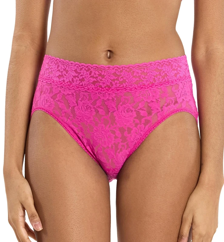 hanky panky Women's Signature Lace Original Thong Panty, Marmalade, One size