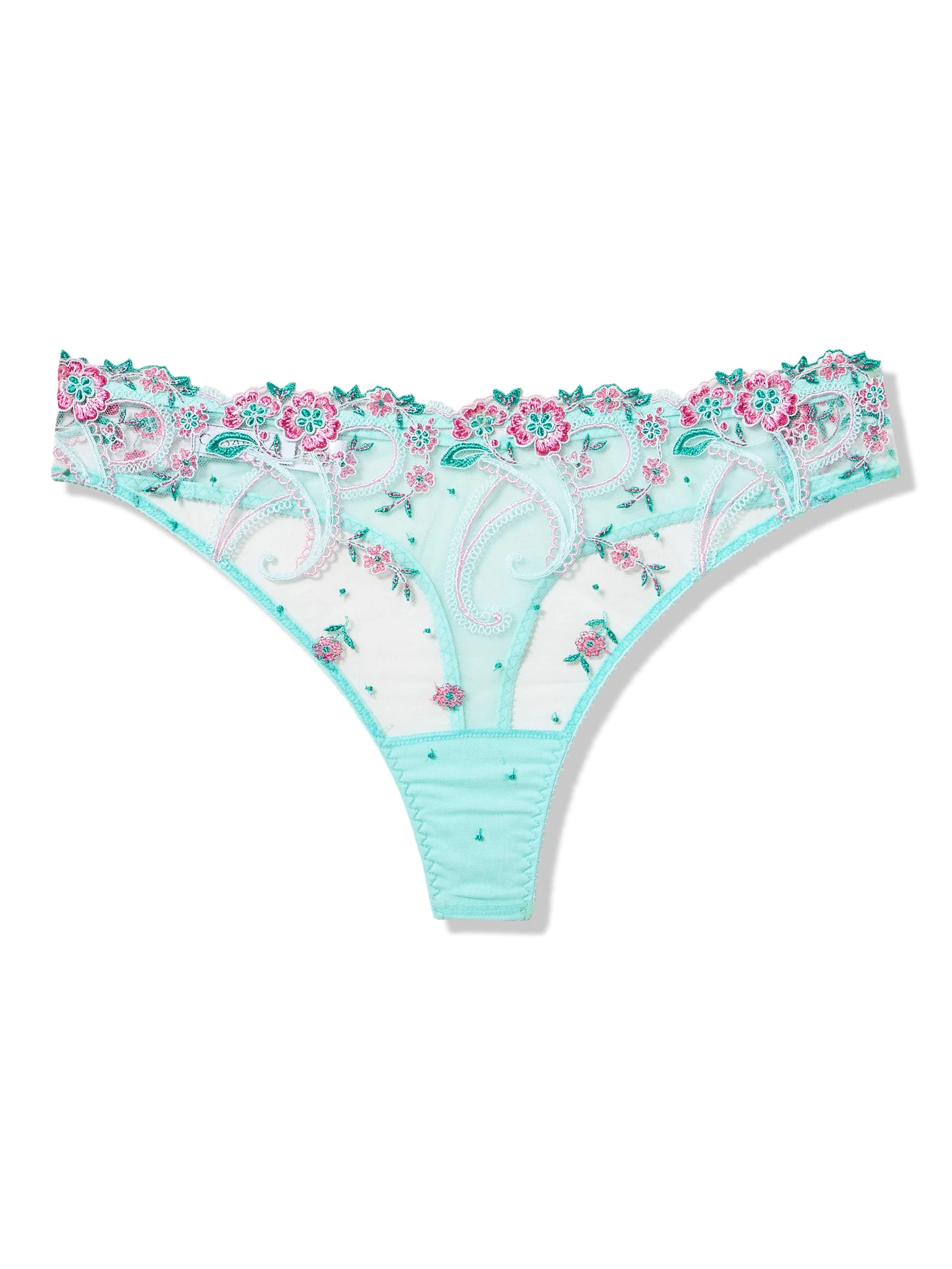 Cosabella Women's Sanika Thong Panties, Addy Green, M