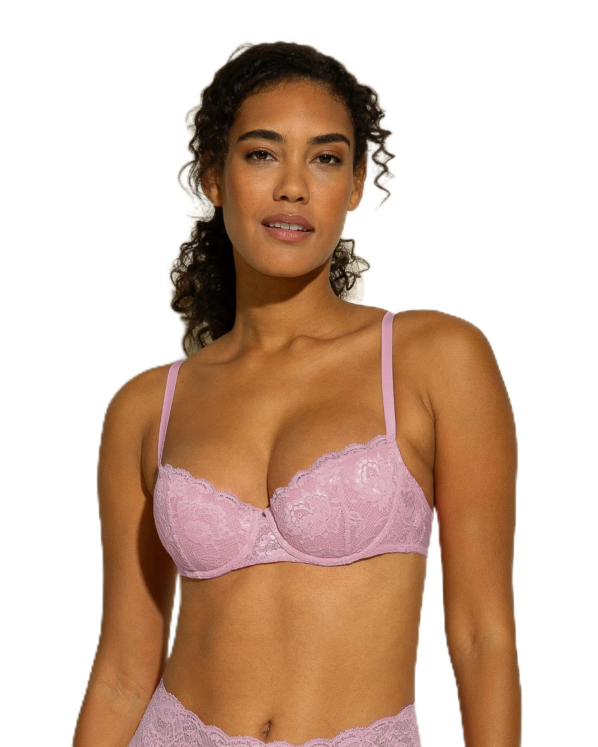 Cosabella Women's Say Never Pushie Push Up Bra, Opaque, Neela Flower, 36B
