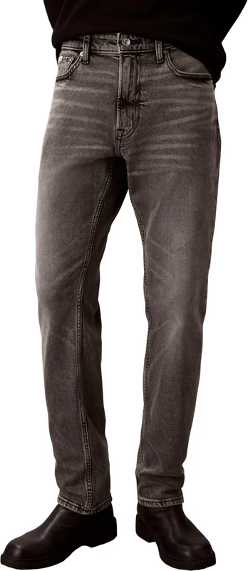 Calvin Klein Men’s Pewter Rock Slim Fit Jeans, Grey (Pewter Rock), 30W/30L
