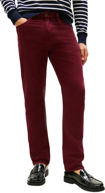 Tommy Hilfiger Men's Straight Denton STR GMD MW0MW40368 Straight, Purple, 36W / 30L