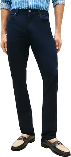 Tommy Hilfiger Men's CORE Denton 5PKT Essential Twill MW0MW40915 Chino, Blue, 32W / 34L