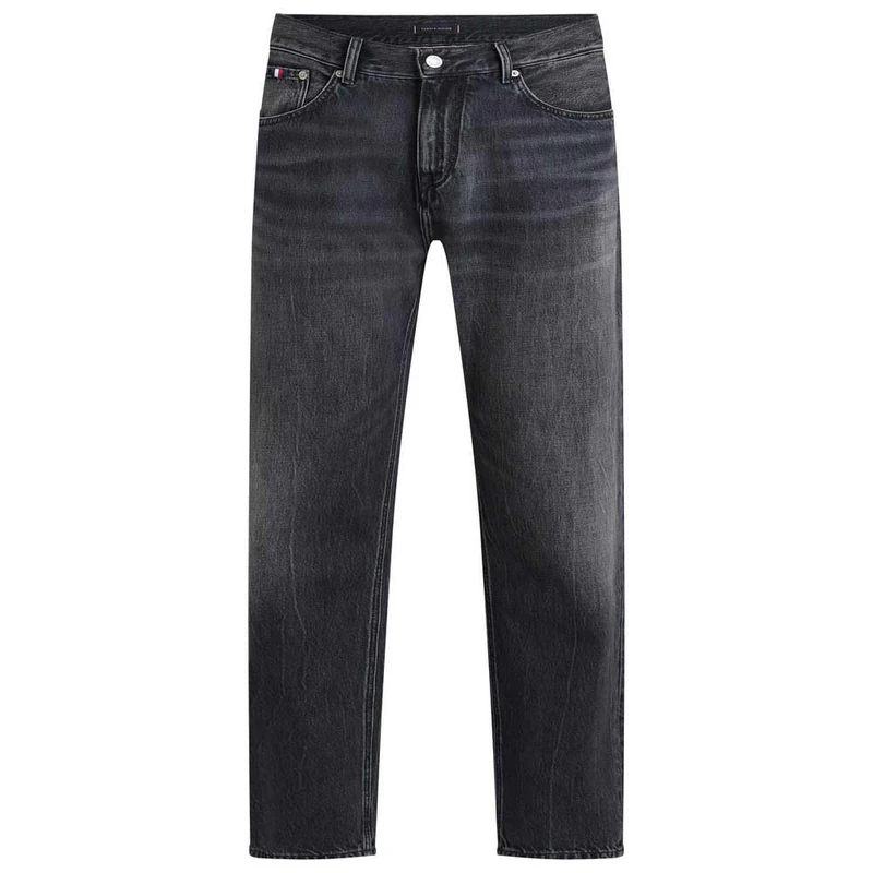Tommy Hilfiger Men's Regular Harlem RGD Marcus Grey MW0MW40356 Tapered, Denim, 35W / 32L