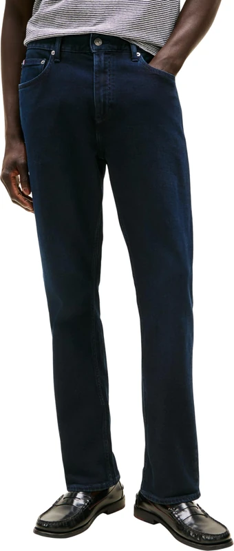 Tommy Hilfiger Men’s Regular Mercer Night Blue Straight Fit Jeans, Blue (Night Blue), 36W/31L