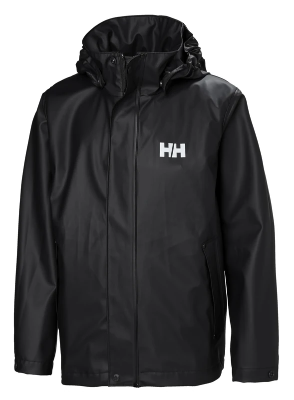 Helly Hansen Junior Unisex Jr Moss Jacket, Black, 10