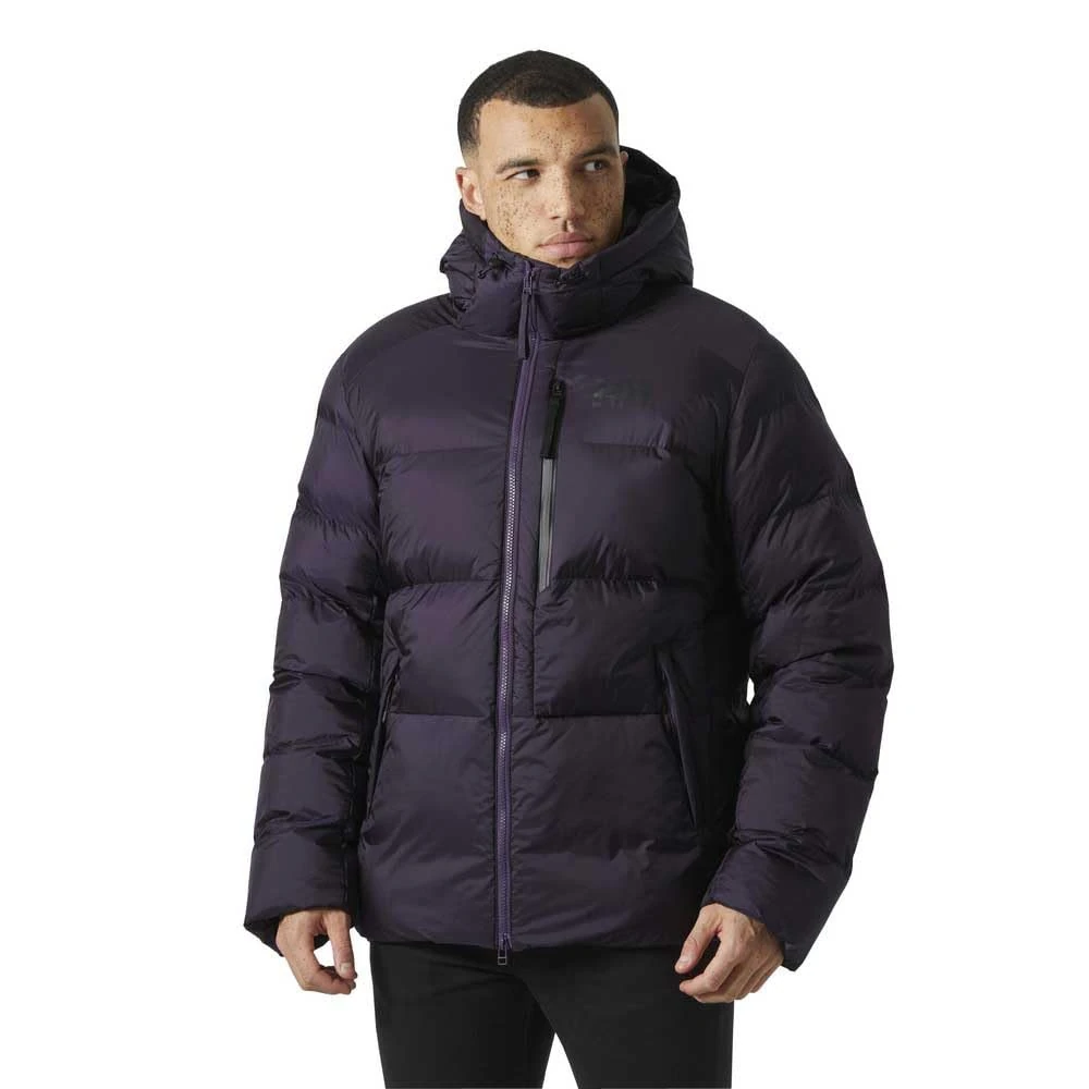 Helly Hansen Men's Active Winter Parka, 660 Black Grape, XL