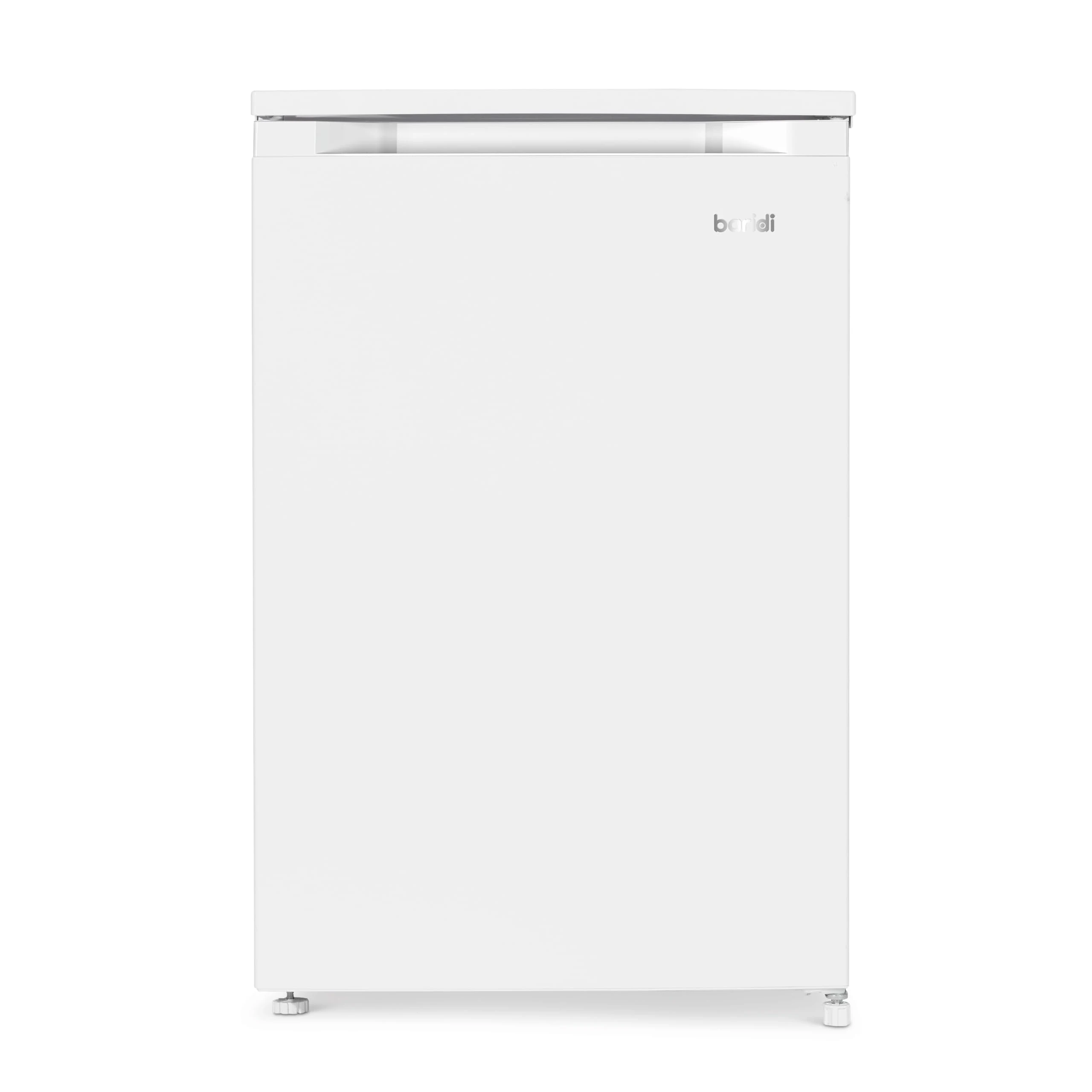 Baridi 55cm Undercounter Freezer with Adjustable Thermostat, 85L, White - DH250