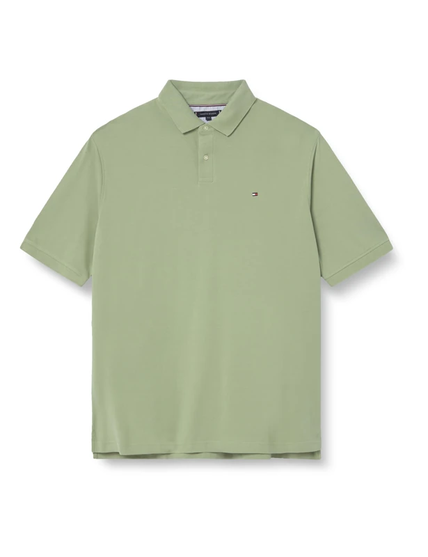 Tommy Hilfiger Men's BT -1985 Regular Polo -B MW0MW41264 S/S Polo, Green, XXL
