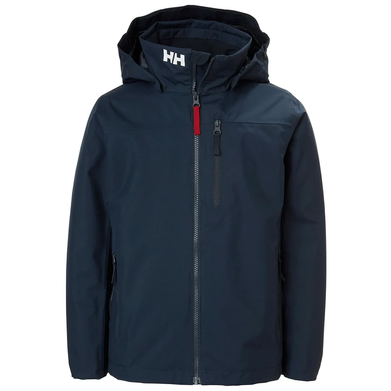 Helly Hansen Junior Unisex Jr Crew Midlayer Jacket 2.0, Navy, 12