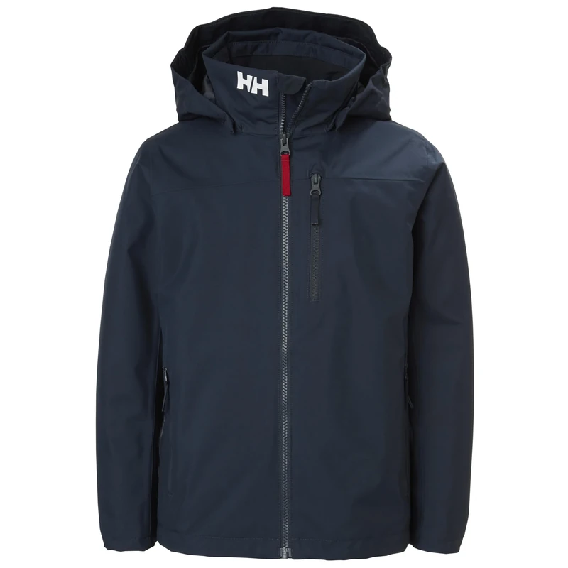 Helly Hansen Junior Unisex Jr Crew Midlayer Jacket 2.0, Navy, 9