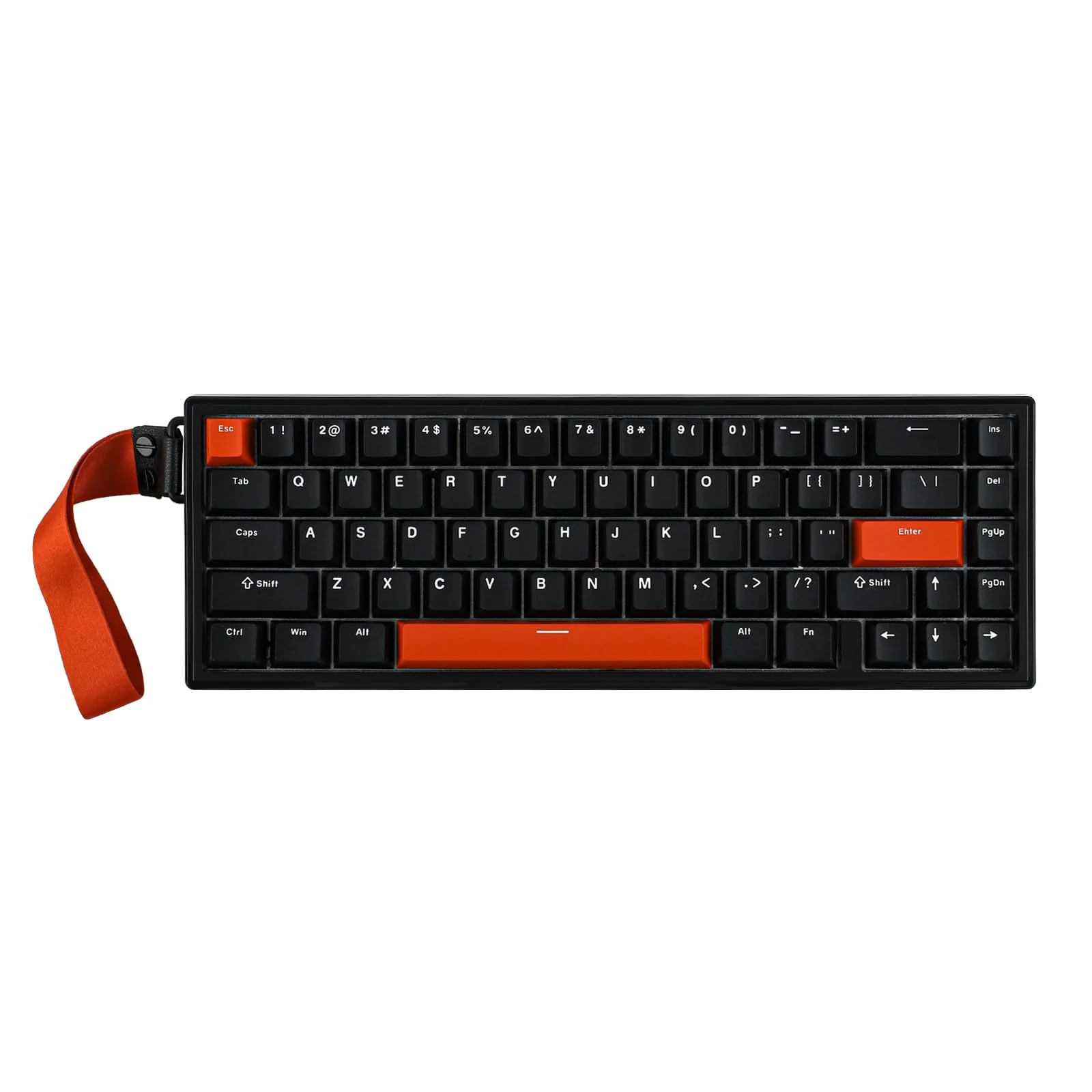 EPOMAKER HE68 Wired Magnetic Gaming Keyboard, 8K Polling Rate, 0.125ms Latency, RGB Backlight, Gasket-Mount, USB-A to C, Portable for Mac/PC/PS/Switch (Black&Red)