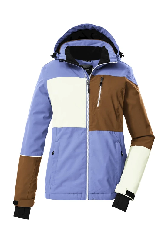 Killtec KSW 437 WMN Women's Ski Jacket with Hood and Snow Guard Lavender 44 43157-000