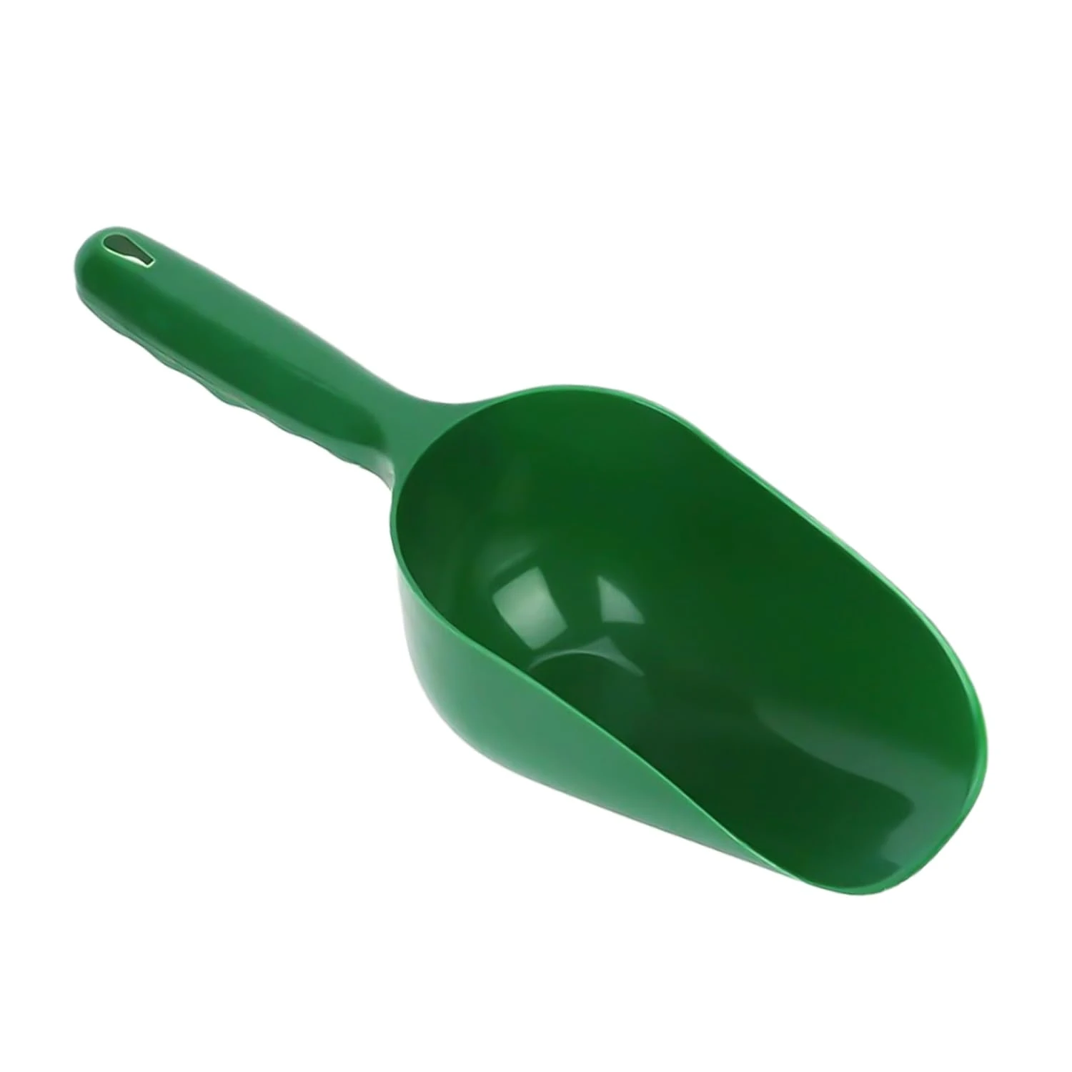 NAUZE Plastic Scoop Dark Green Multi-Purpose Scoop Gardening Soil Shovel Compost Planting Plants Tool for Adult Outdoor