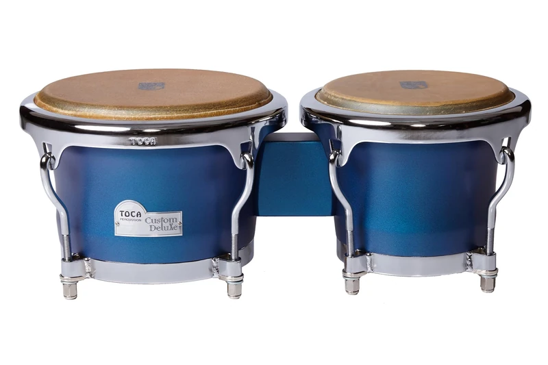 Toca Bongo Custom Deluxe 7‘ & 8,5’ Matte Blue 4600-MB