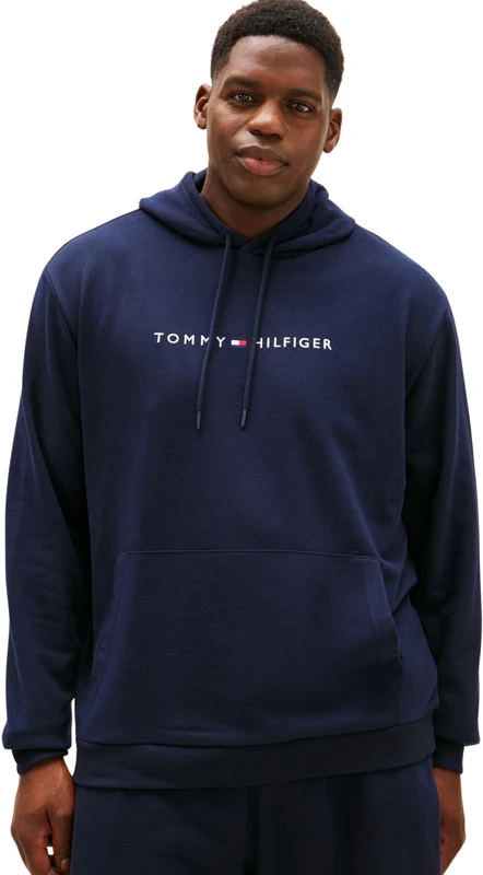 Tommy Hilfiger Men’s Hoodie, Blue (Desert Sky), 3XL