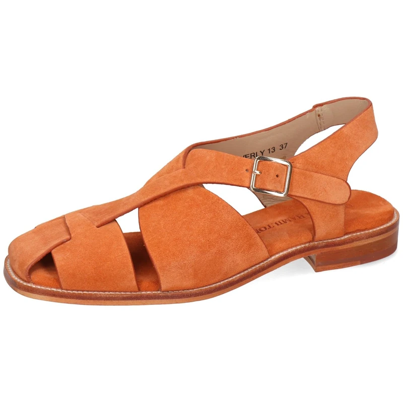 Melvin & Hamilton Women Everly 13 Sandal - Orange - 5 UK