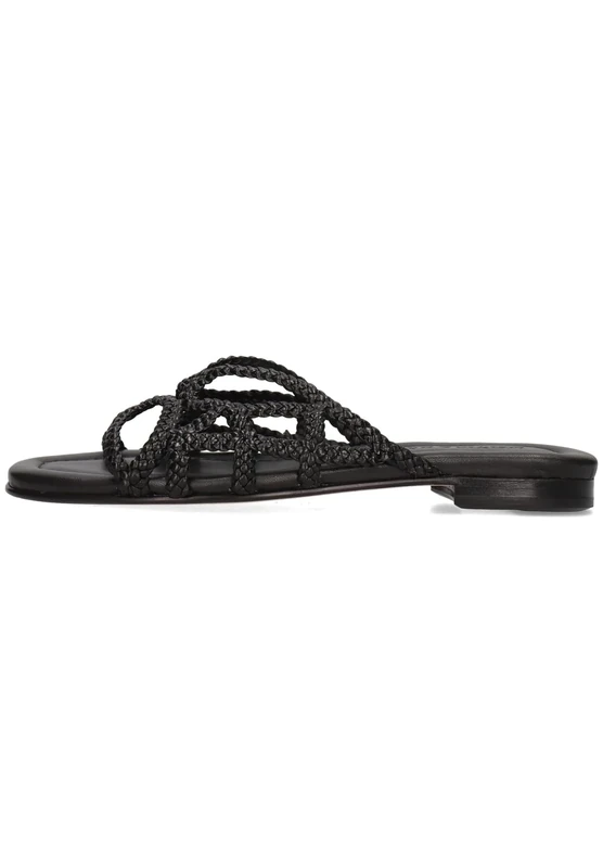 Melvin & Hamilton Women Elodie 64 Sandal, Black, 5 UK
