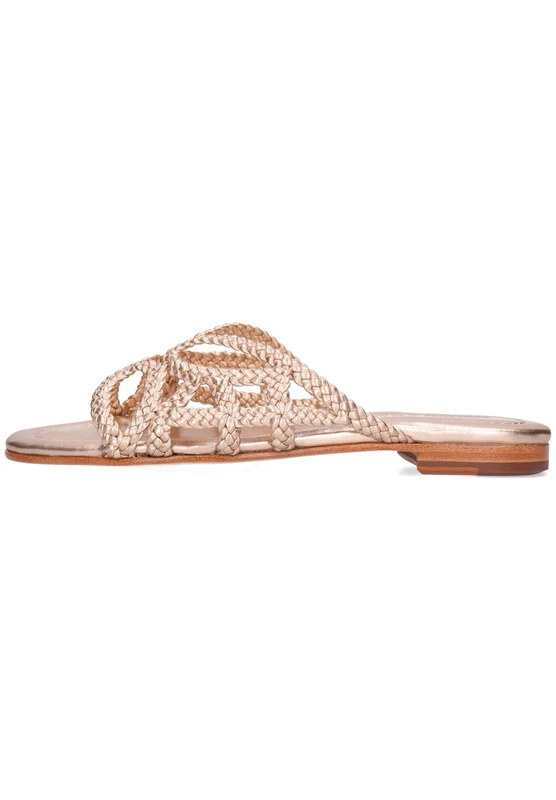Melvin & Hamilton Women Elodie 64 Sandal, Gold, 8 UK