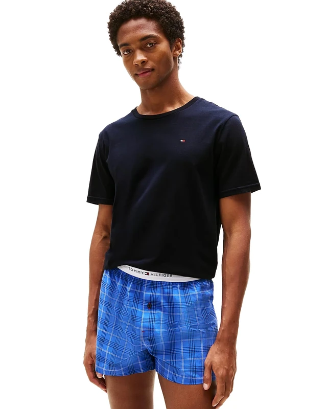 Tommy Hilfiger Men 3P SS TEE UM0UM03379 S/S T-Shirt, Red, XXL