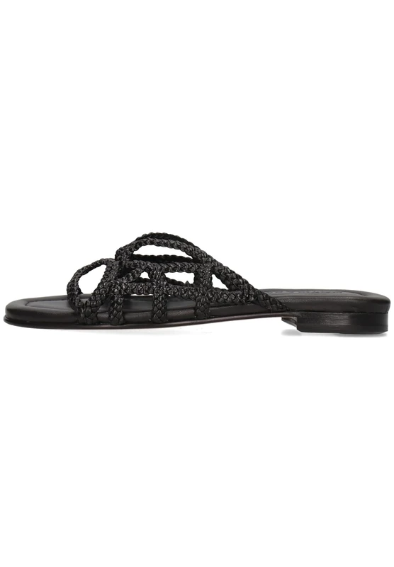 Melvin & Hamilton Women Elodie 64 Sandal, Black, 8.5 UK