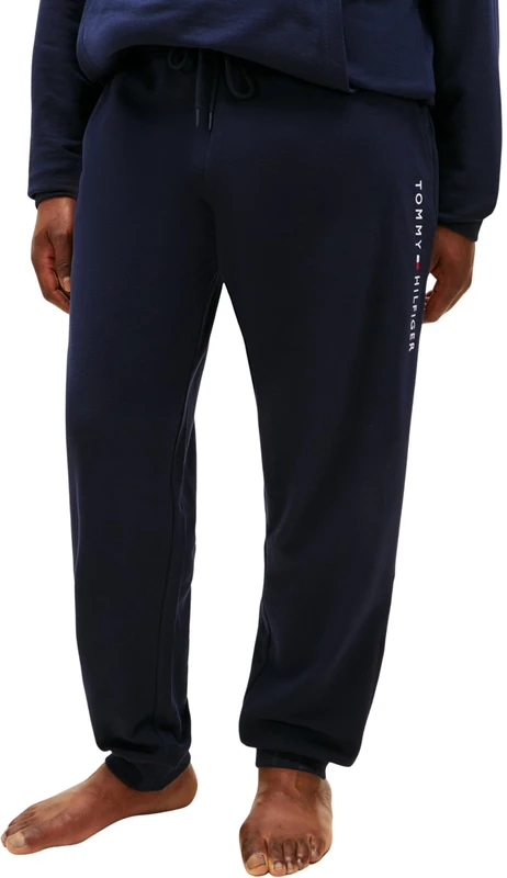 Tommy Hilfiger Men’s Jogging Bottoms with Drawstring, Blue (Desert Sky), 2XL