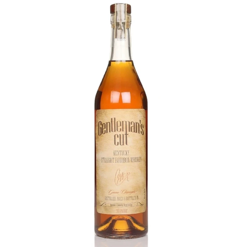 Gentleman’s Cut Bourbon – Kentucky Straight Bourbon Whiskey, 75cl | Premium American Small Batch Whiskey | Oak Aged & Boldly Crafted | Refined Flavour, Gift-Ready Bottle