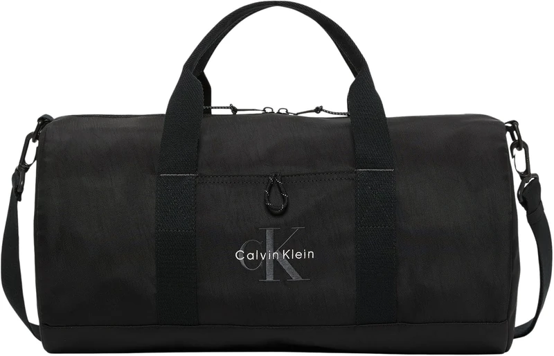 Calvin Klein Men's BOLD WEEKENDER LV04D3115G DUFFEL_BAG, Black (Black), One Size