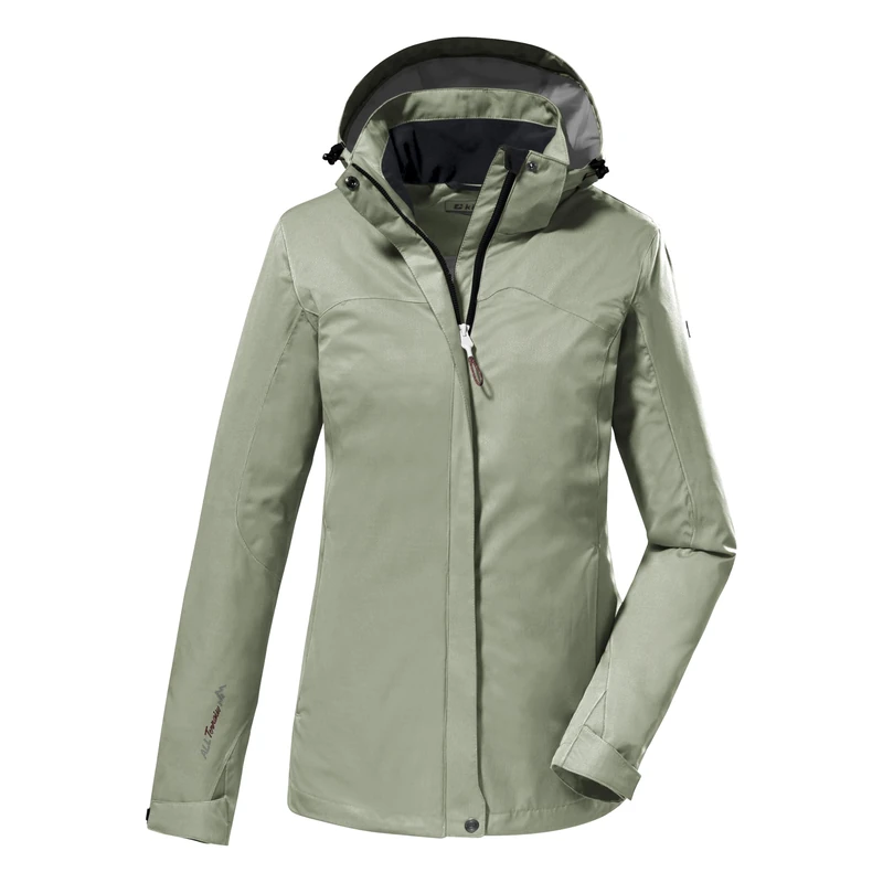 Killtec Women's Kos 133 Jacket, White Sage, 44