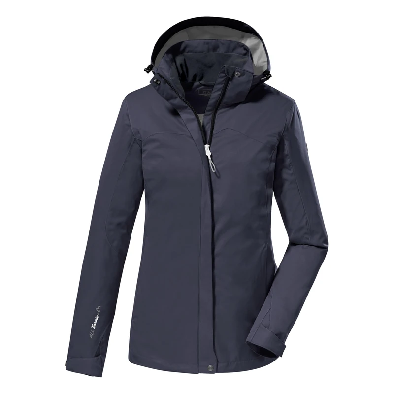 Killtec Women's Kos 133 Wmn Jckt Jacket, Midnight Blue, 46 (EU)