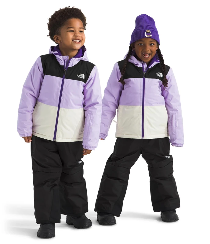 The North Face Kids Freedom Insulated Jacket, Lite Lilac/White Dune, 5 Years
