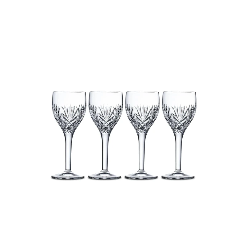 Royal Doulton Highgate White Wine Set of 4 Crystal Wine Glasses