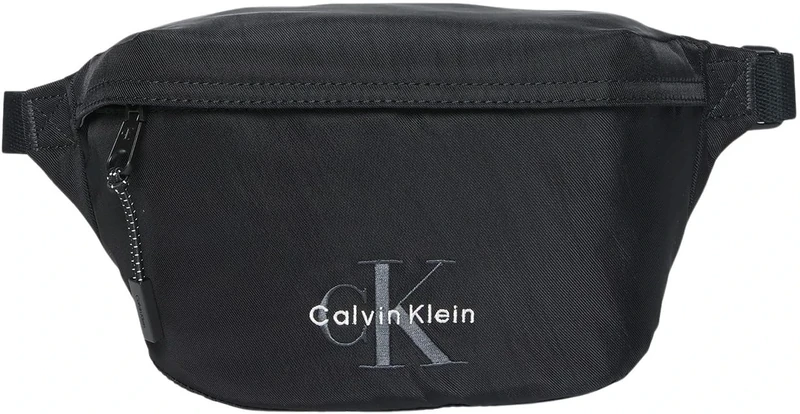 CALVIN KLEIN Men's Bold WAISTBAG LV04D3116G Belt Bag, Black (Black), One Size