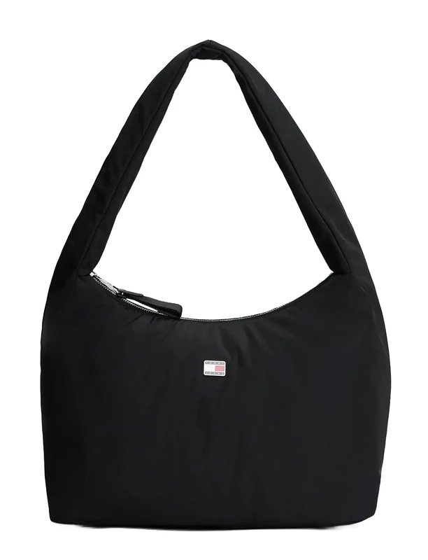 Tommy Jeans Women's TJW Urban Nylon HOBO AW0AW17887 Crossover, Black (Black), One Size