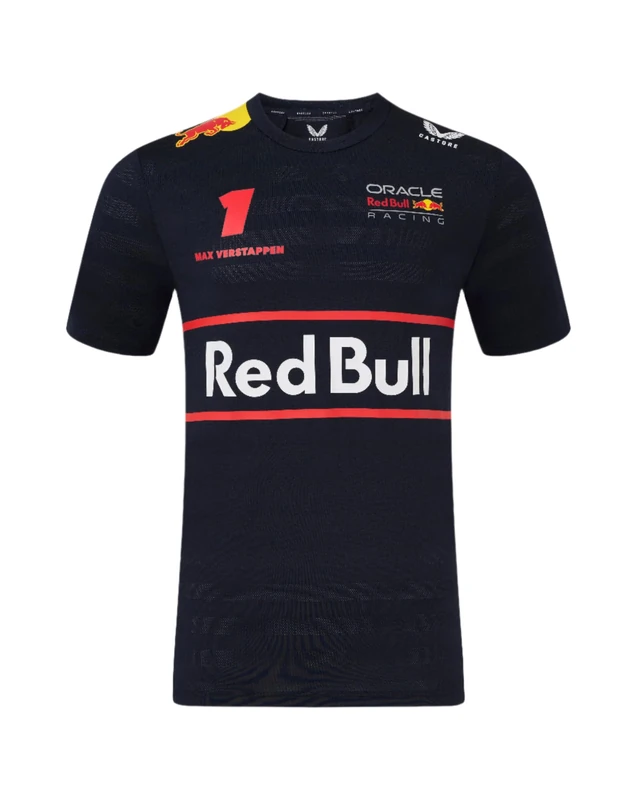 Redbull Racing Castore Men's T-Shirt Driver Navy