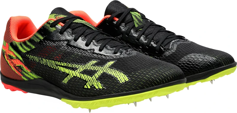 ASICS Resurgence XC Sneaker Black Safety Yellow - Image 1