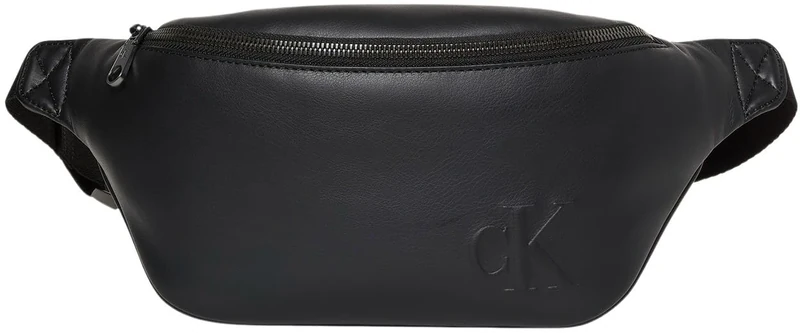 CALVIN KLEIN Men's CK WAISTBAG LV04D3249G Belt Bag, Black (Black), One Size